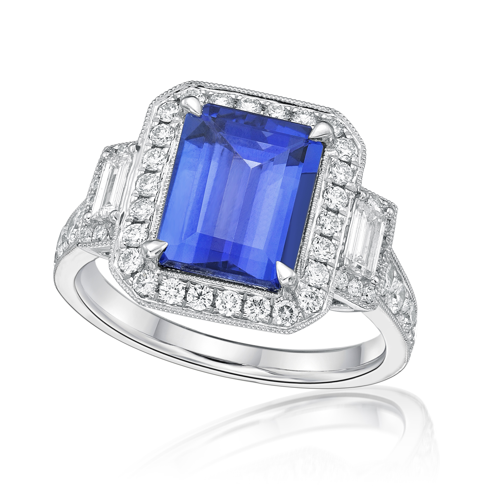 How to Use Tanzanite in Your Engagement Ring | Harriet Kelsall