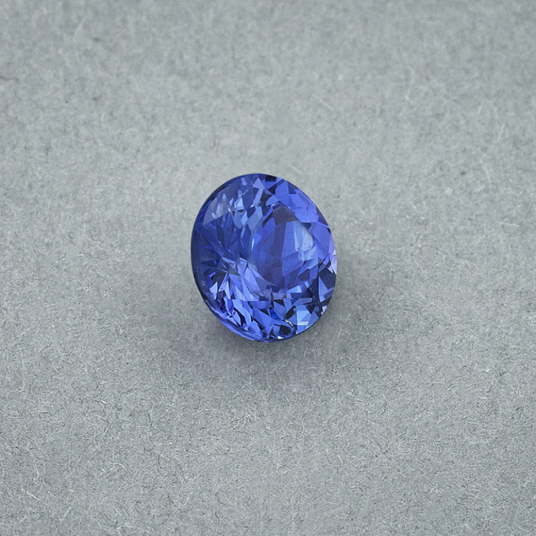 Round Tanzanite Gemstone : 1.80 carats